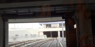 Δοκιμαστική κίνηση συρμού του Μετρό Θεσσαλονίκης (βίντεο)